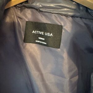 Active USA gray vest Jacket